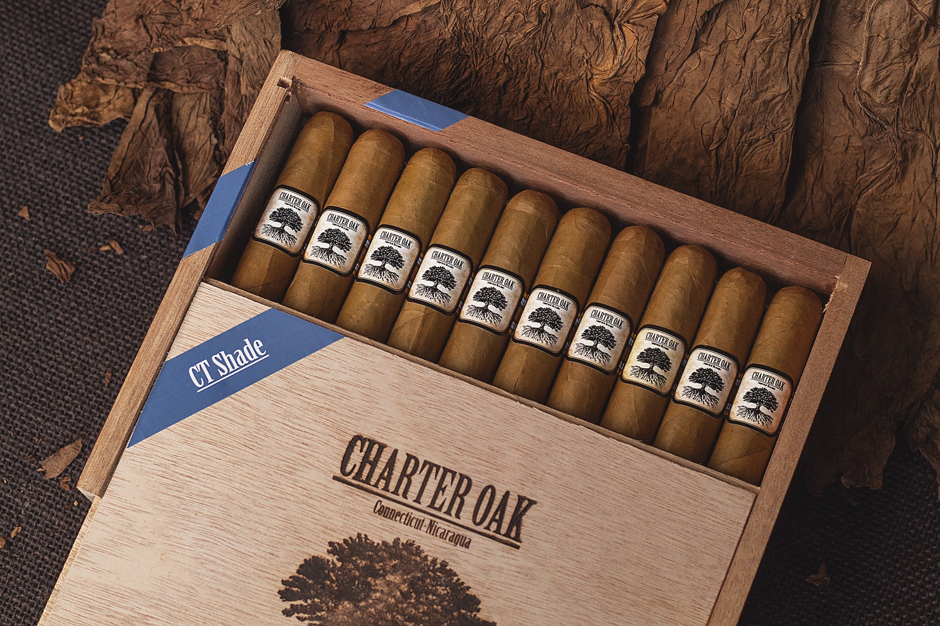 Foundation Charter Oak Contemporary Empty Cigar Box – Empty Cigar