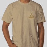 The Tabernacle Pocket Tee – Khaki - Image 2