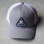 Foundation Logo Patch Richardson Trucker Hat – Grey/White